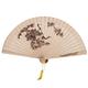 piaybook Elegant Vintage Retro Fan Chinese Traditional Hollow Fan Wooden Hand Made Exquisite Folding Wedding Gift Party Decor