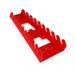 Kaloaede Plastic Red 9 Slot Wrenches Rack Standard Organizer Holder Tools Wall Mounted Storage Bags for Pillows