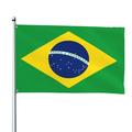 Kll Brazil Flag Flag 4x6 Ft Parade Party Flag Outdoor Flag Decorative Flag Banner Flags Garden Flag Home House Flags