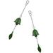 2 Pcs Wind Chime Bell Craft Xmas Decor Home Accents Charm Pendant Small Balcony