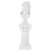 Statue Ornaments Resin Crafts Desktop Greek Statue Decoration for Home Resin Column Sculpture Resin Column Stand