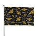 Kll Hohey Bee Golden Embroidery Flag 4x6 Ft Parade Party Flag Outdoor Flag Decorative Flag Banner Flags Garden Flag Home House Flags