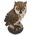 Owl Ornament Models Resin Landscape Owl Bird Sculpture Decorative Owl Statue Garden Owl Sculpture