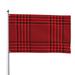 Kll Red Black Houndstooth Flag 4x6 Ft Parade Party Flag Outdoor Flag Decorative Flag Banner Flags Garden Flag Home House Flags