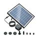 Dadypet Fountain Pump Modes Rate Pond 8 Nozzles Solar Powered Pump Solar Pump 6.5W Solar Pond Pump DC Solar Powered Flow Rate Small Solar Landscape Solar Dazzduo Pump Pond Rate / / OWSOO / / 8