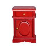 1: 12 Wooden Night Stands Bedside Tables Accessory Kitchen Cabinet Drawer Furniture Decor for Dolls House