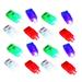 44Pcs LED Finger Lights Rings Flashing Finger Toys Light Toys Wearable Party Favors and Party Supplies for Kids and Adults