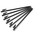 TOMSHOO Tent Pegs Tent 6PCS Heavy Duty Steel Tent 8 Inch /12 Inch Tent 6PCS Tent Stakes Heavy Duty Stakes Outdoor Canopy ADBEN Tent Nails 8 QISUO Tent 8 Maiju Tent Outdoor dsfen Outdoor Tent Heavy