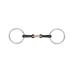 Stainless Steel Horse Mouth Ring Jointed Bit Equestrian Snaffle Hollow Jointed Mouth Loose O Ring Horse Bit for Equestrian Supplies