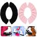 Qenwkxz 4Pcs Ice Skate Blade Covers Soft Thick Cloth Skate Guards M/L/XL Skate Blade Protector Elastic Ice Blade Guards Reusable Ice Skate Blade Covers