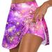 Summer Dress Womens Casual Prints Tennis Golf Skirt Yoga Sport Active Shorts Skorts Skirts For Women Tennis Skirt Hot Pink