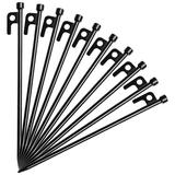 10 Pcs Outdoor Tent Pegs Tarp Stakes Glamping Gear Tents Camping for Ground Accessories Travel