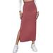 Women Skirts Black Tennis Women S Half Skirt And Solid Color With Hip Wrap Skirt And Split Skirt Tennis Skirts For Woman