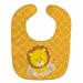 Lion on Quatrafoil Baby Bib