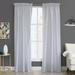 Phoenix Insulated Room Darkening Solid Curtain Panel Pair each 40 x 84 in White