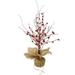 Valentine s Day Clearance! Lksixu Valentine s Day Decor Artificial Flower Decoration Artificial Love Heart Berry Stakes Imulated Love Berry Wooden Stakes Wedding Decoration Artificial Love Berry