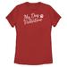 Women's Mad Engine Red A Dog's Purpose Valentine's Day T-Shirt