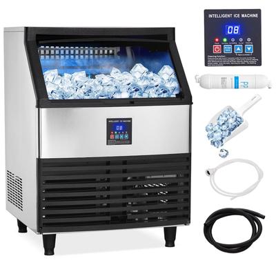 Commercial Ice Maker Machine, 300LBS/24H Ice Machine