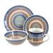 Blue Rose Polish Pottery Ceramika Artystyczna Dinnerware (4 PC)