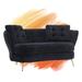 Modern Tufted Loveseat Sofa Velvet Tub Barrel Sofa Chair 2-seat Club Couch with Tight Back and Back Pillow for Living Room