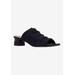 Women's Banan Sandals by J. Renee in Black (Size 8 1/2 M)