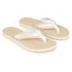 Zehentrenner TOMMY HILFIGER "HILFIGER BEACH SANDAL" Gr. 36, beige Damen Schuhe Strandaccessoires