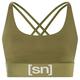 super.natural - Women's Super Top - Sports bra size 34 - XS, olive