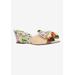 Women's Milena Sandal by J. Renee in Natural Green Red (Size 10 M)