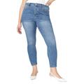 Plus Size Women's The Morgan Super Stretch Skinny Jean by ELOQUII in Medium Wash Denim (Size 16)