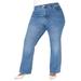 Plus Size Women's The Flare Jean by ELOQUII in Medium Wash Denim (Size 26)