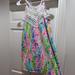 Lilly Pulitzer Dresses | Lily Pulitzer Catch The Waves Dress. Size 00 | Color: Green/Pink | Size: 00