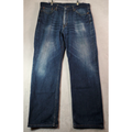 Levi's Jeans | Levi's Jeans Mens Size 38 Blue Denim Pockets Flat Front Straight Leg Medium Wash | Color: Blue | Size: 38