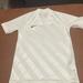 Nike Shirts & Tops | Boy’s Short Sleeve Shirt. White With Nike Symbol On Front. | Color: White | Size: Mb