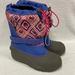 Columbia Shoes | Columbia Powderbug Plus Boots Youth Girls Size 6 Purple Pink Winter Snow Pull On | Color: Pink/Purple | Size: 6g