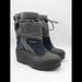 Columbia Shoes | Columbia Bugabarn Too Jr Lined Snow Boot Youth Size 7 (Grey/Blue/Black) | Color: Black | Size: 7bb