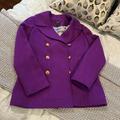 J. Crew Jackets & Coats | J Crew Wool Coat | Color: Purple | Size: 4