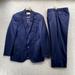 Michael Kors Suits & Blazers | Michael Kors Suit Adult 42l Blue Luxury Venetian Super 130 Wool Pants 38x26 Mens | Color: Blue | Size: 42l