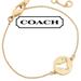 Coach Jewelry | Coach Rexy Bracelet | Color: Gold | Size: Adjustable 6 1/2" X 7 1/2"