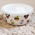 Disney Kitchen | Disney Park Treats Ceramic Food Storage Container Bowl Mickey Mouse Small Nwt | Color: White | Size: Small