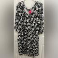 Torrid Dresses | Betsey Johnson Skull Printed Dress From Torrid Size 4 | Color: Black/White | Size: 4x