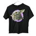 Disney Tops | Baby Yoda Tshirt | Color: Black | Size: M