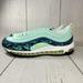 Nike Shoes | Brand New Women's Nike Air Max 97 Mint Foam Volt Camo Blue Dx3366-300 Size 12 | Color: Green | Size: 12