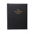 The Economist Diaries 2024 Diary and Business Planner - Week to View Desk Diary with Luxury Leather Cover - Black