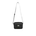 Calvin Klein Women's RE-Lock Camera Bag W/Flap K60K611083 Crossovers, Black (Ck Black), OS