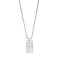 Emporio Armani Men's Stainless Steel Dog Tag Necklace, EGS3078040