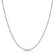 Sterling Silver Chain Necklace for Women, 2.0mm Thick 925 Sterling Silver Box Chain for Women Girls, 22" Length