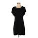 Banana Republic Casual Dress - Mini: Black Solid Dresses - Women's Size X-Small