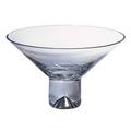 Badash Crystal Monaco Fruit Bowl Glass/Crystal | 7" H x 12" W x 12" D | Wayfair K978