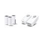 TP-Link Deco P9 Powerline WLAN Mesh Set weiß & WLAN Powerline Adapter Set TL-WPA8631P KITweiß