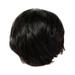 Desertasis wig medium short curly hair Wig Curly Female Hair Wigs Wigs Wigs Short Hairpiece Women s Africa Black 30cm wig Black